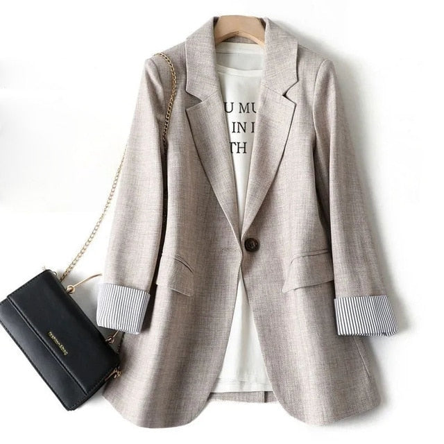 Blazer casual de mujer | con bolsillo