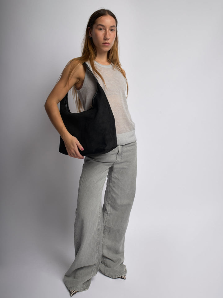 Bolso bandolera para mujer con cremallera