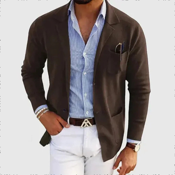 Blazer Casual Da Uomo | Con Tasche