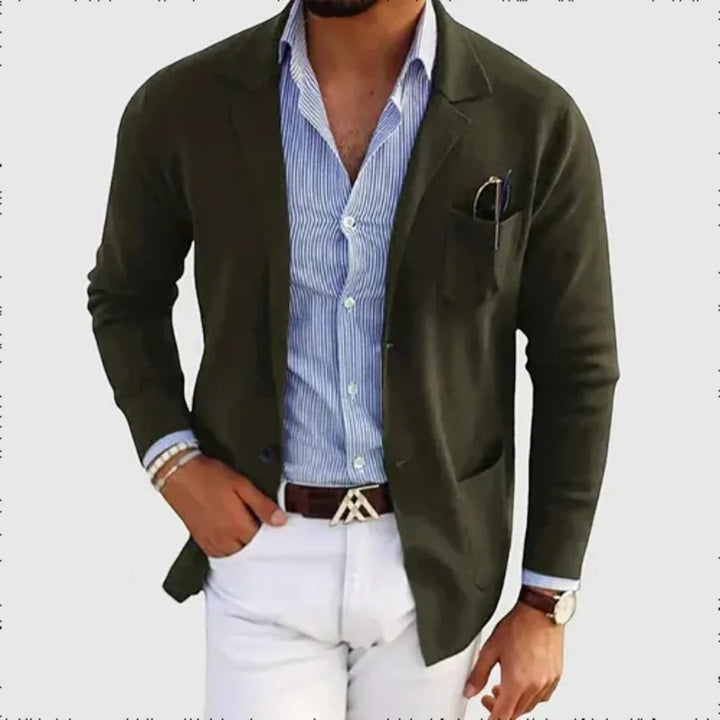 Jonas | Blazer Casual para Hombre | Bolsillos Aplicados