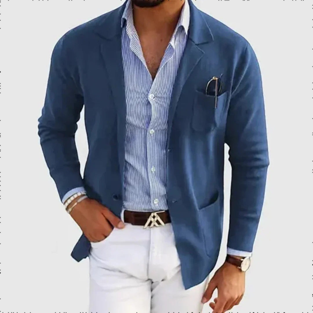 Blazer Casual Da Uomo | Con Tasche