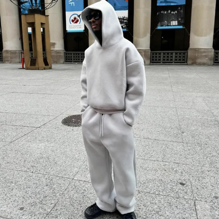 Jason | Conjunto Casual Con Capucha De Dos Piezas | Oversize