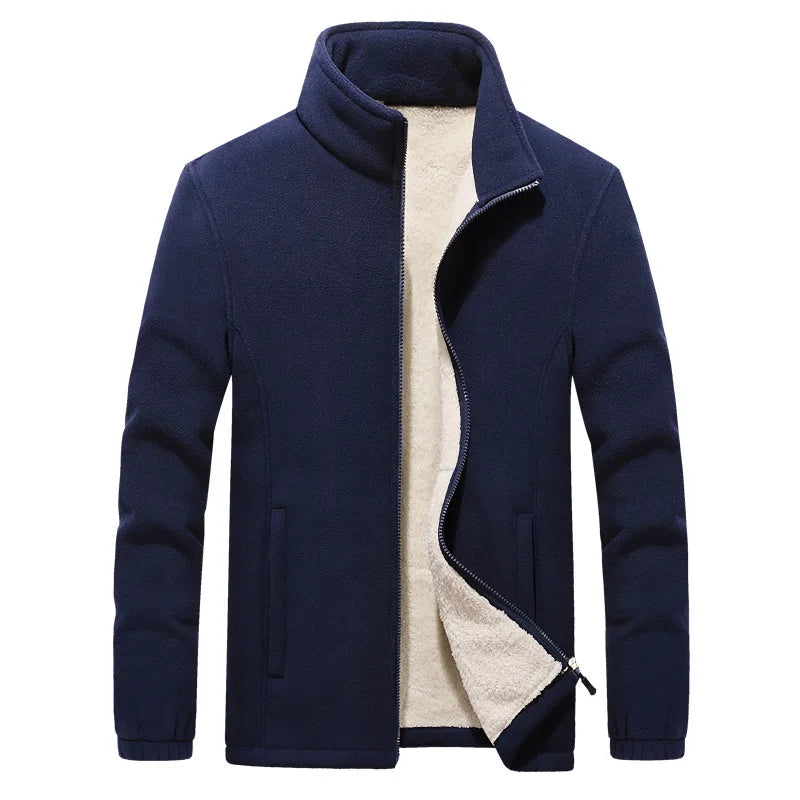 Chaqueta de forro polar casual para hombre | Invernal