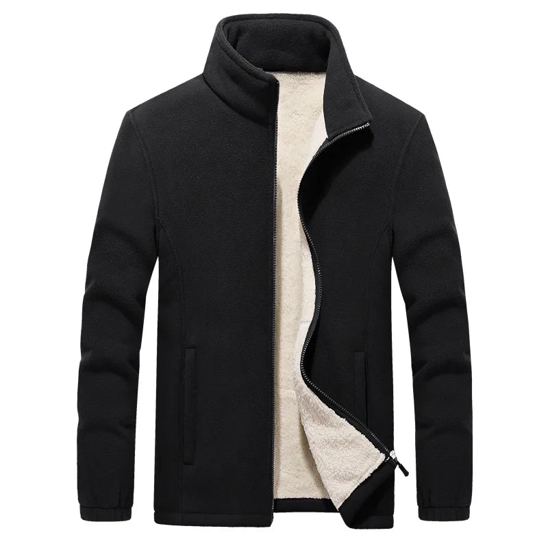 Chaqueta de forro polar casual para hombre | Invernal