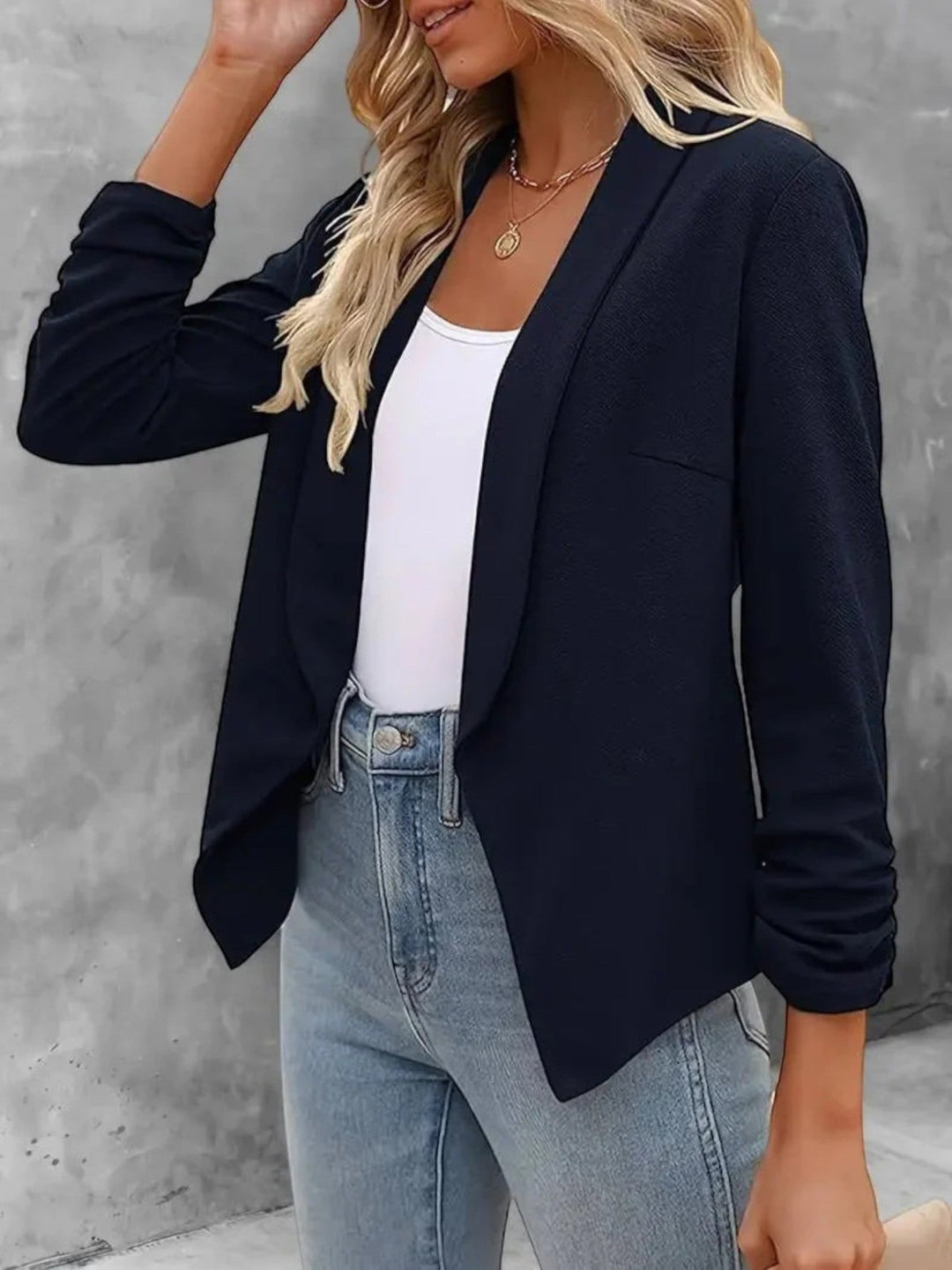 Amanda | Elegante Blazer Abierto Por Delante Para Mujer | Verano
