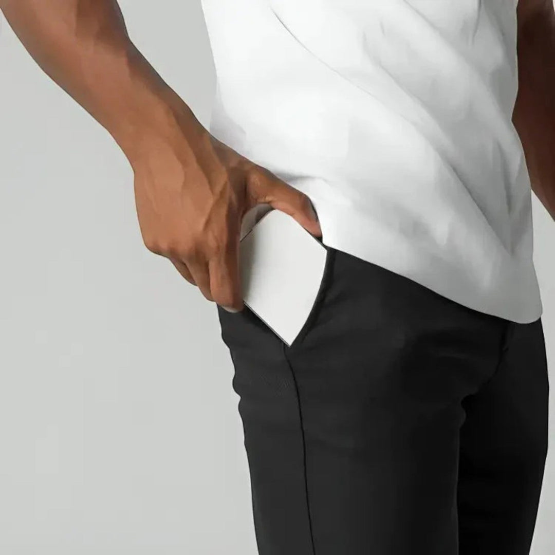 Pantaloni Chino Elasticizzati Slim Fit Da Uomo