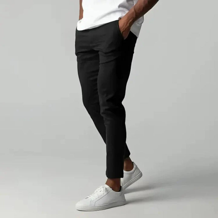 Pantaloni Chino Elasticizzati Slim Fit Da Uomo