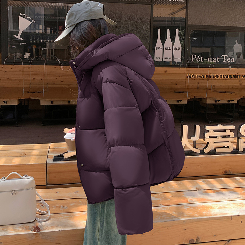 Piumino Nero Per Donna | Con Cappuccio