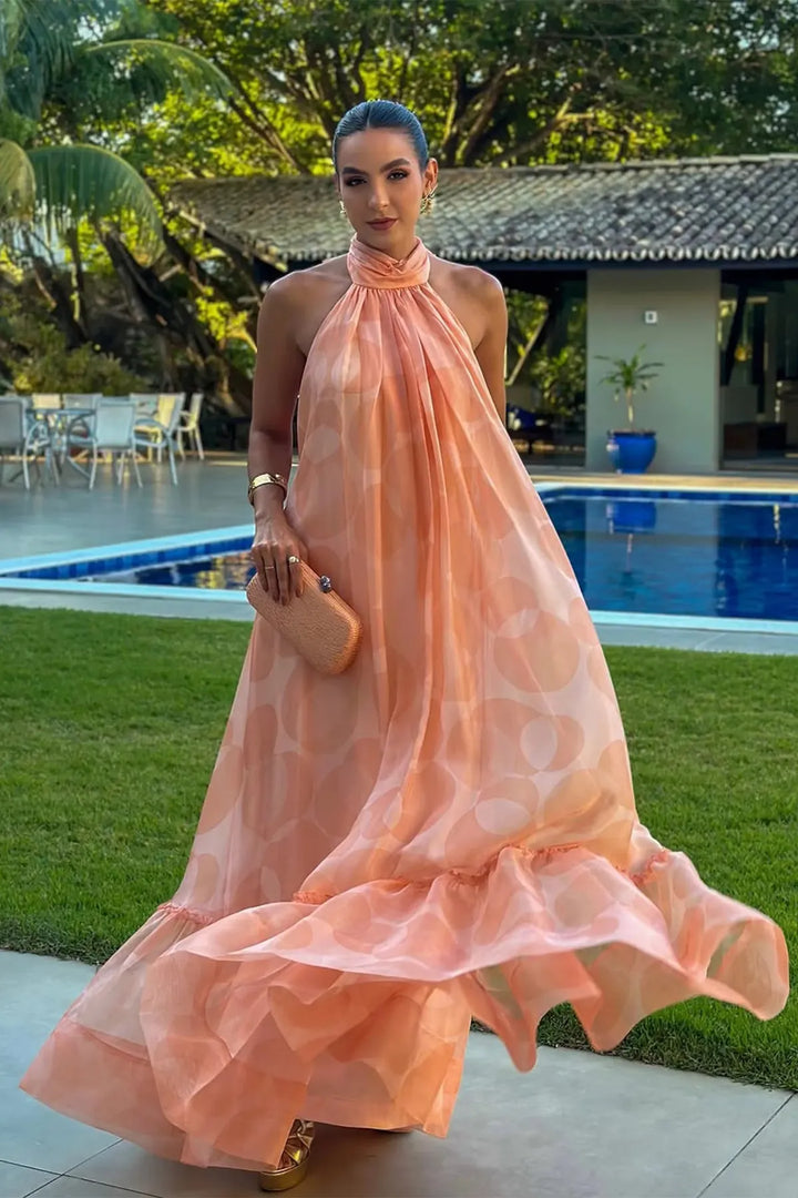 Vestido Largo Estampado para Mujer | vestidos de Novia