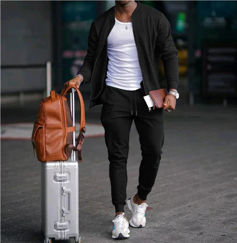 Completo Casual Hombre Dos Piezas Manga Larga | Dos Piezas