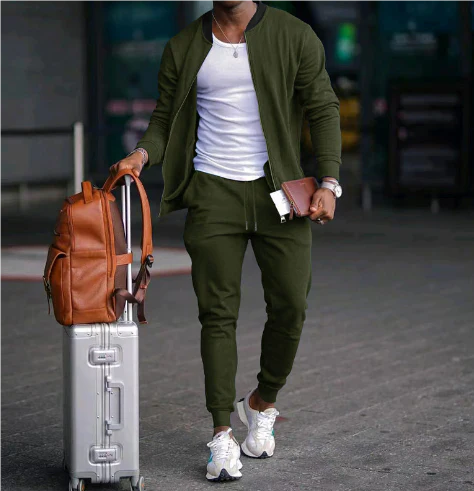 Completo Casual Hombre Dos Piezas Manga Larga | Dos Piezas