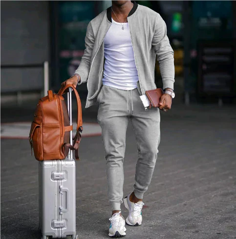 Completo Casual Hombre Dos Piezas Manga Larga | Dos Piezas