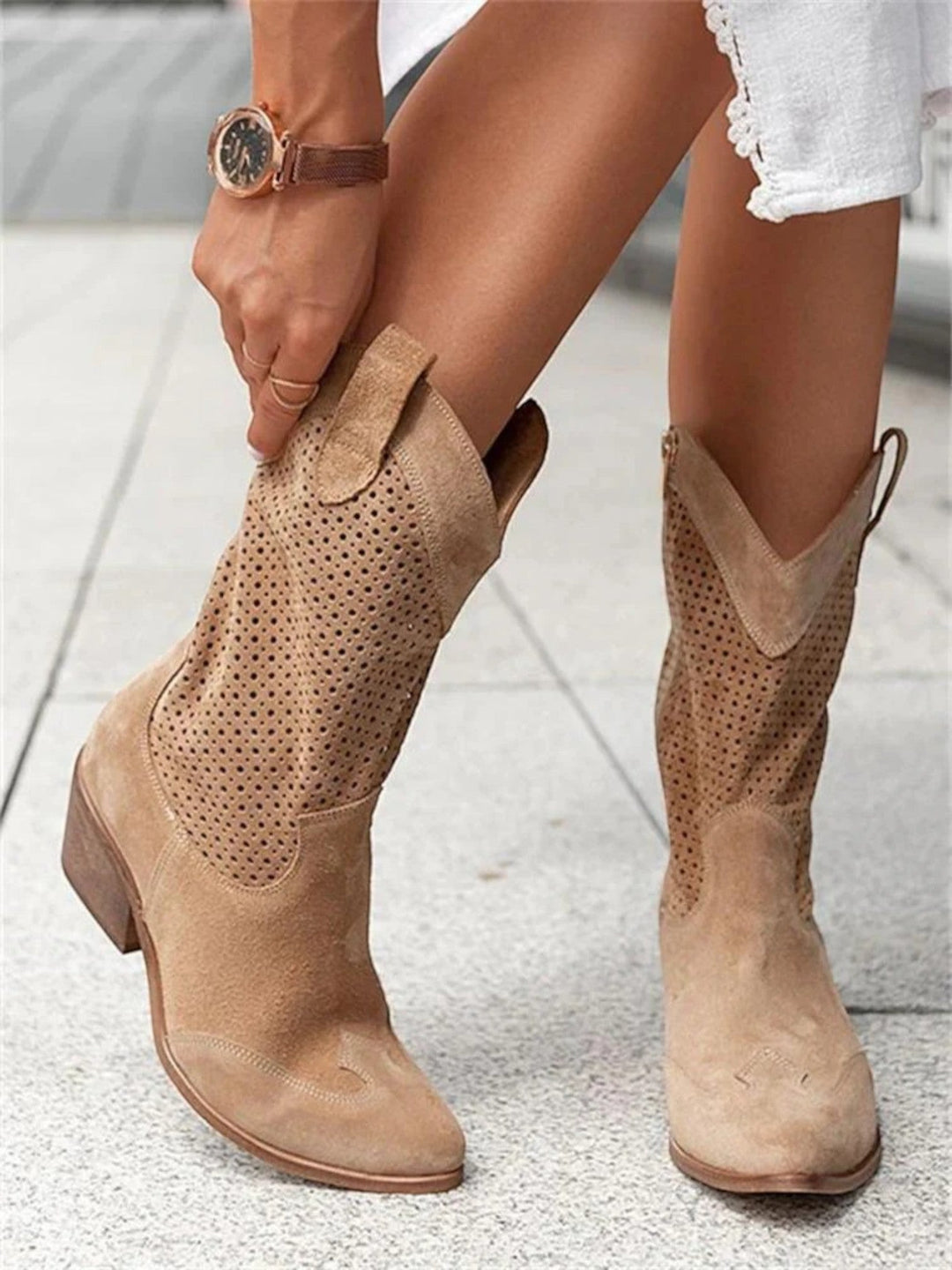 Stivali Western Traspiranti ed Eleganti – Carlotta