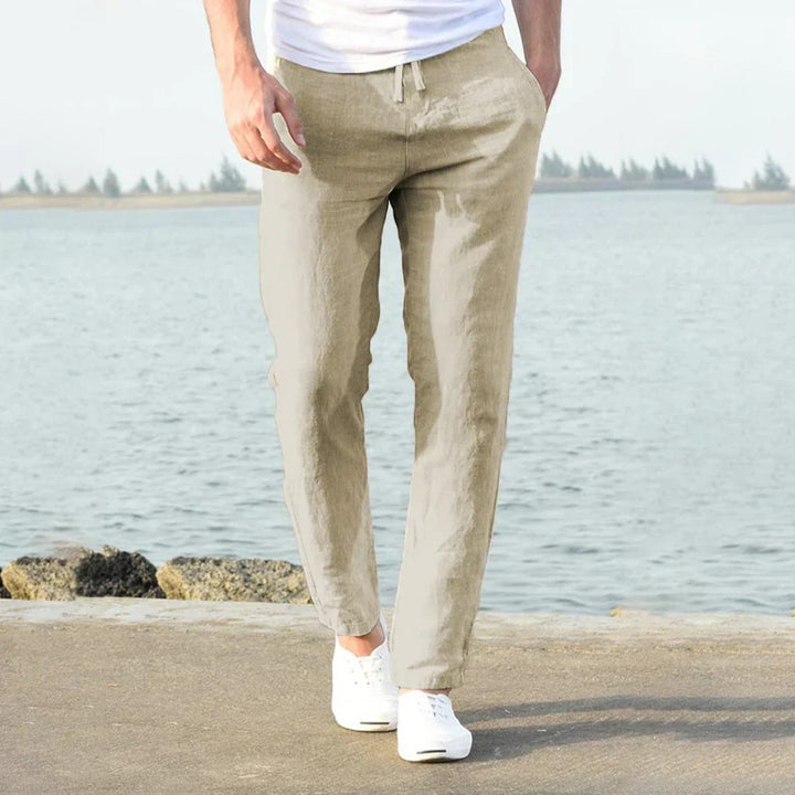 Dani | Pantaloni In Lino Estivi Da Uomo | Leggeri E Traspiranti