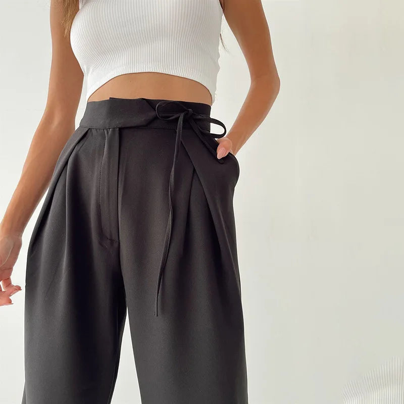 Pantalones de mujer de pierna ancha | Casual