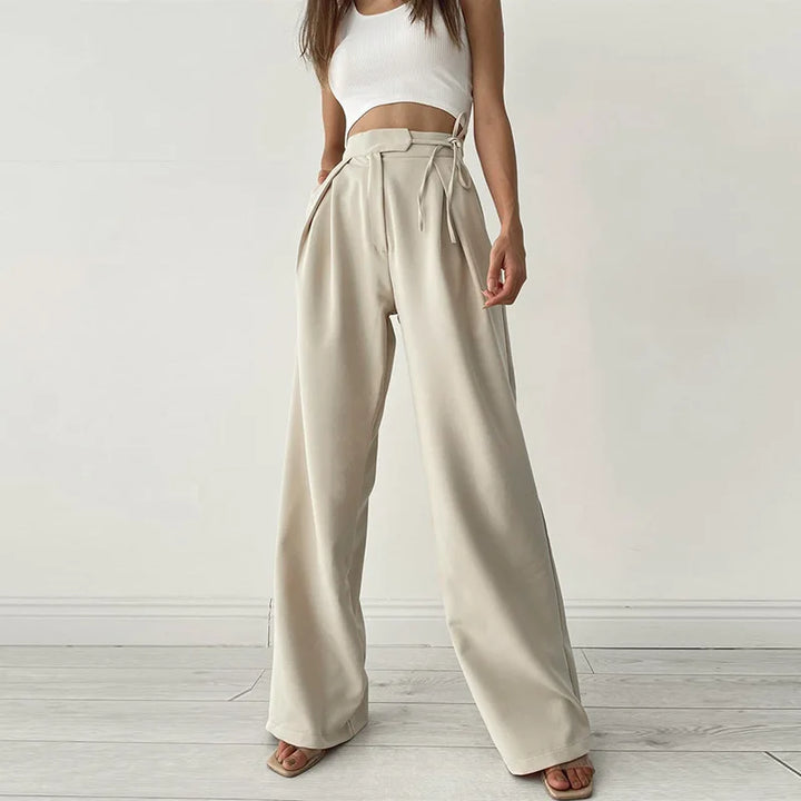 Pantalones de mujer de pierna ancha | Casual