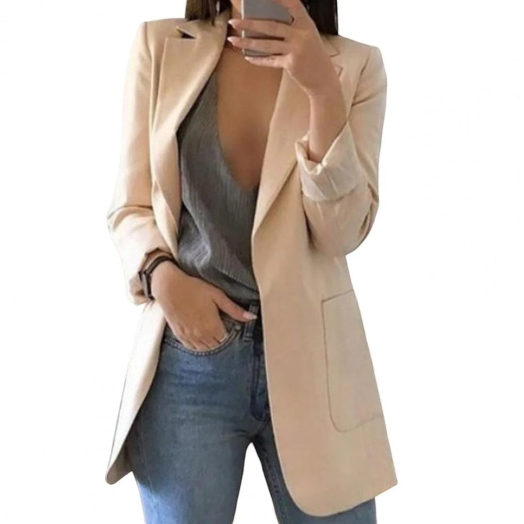 Ophélie | Blazer Elegante Aperto Sul Davanti Per Le Donne