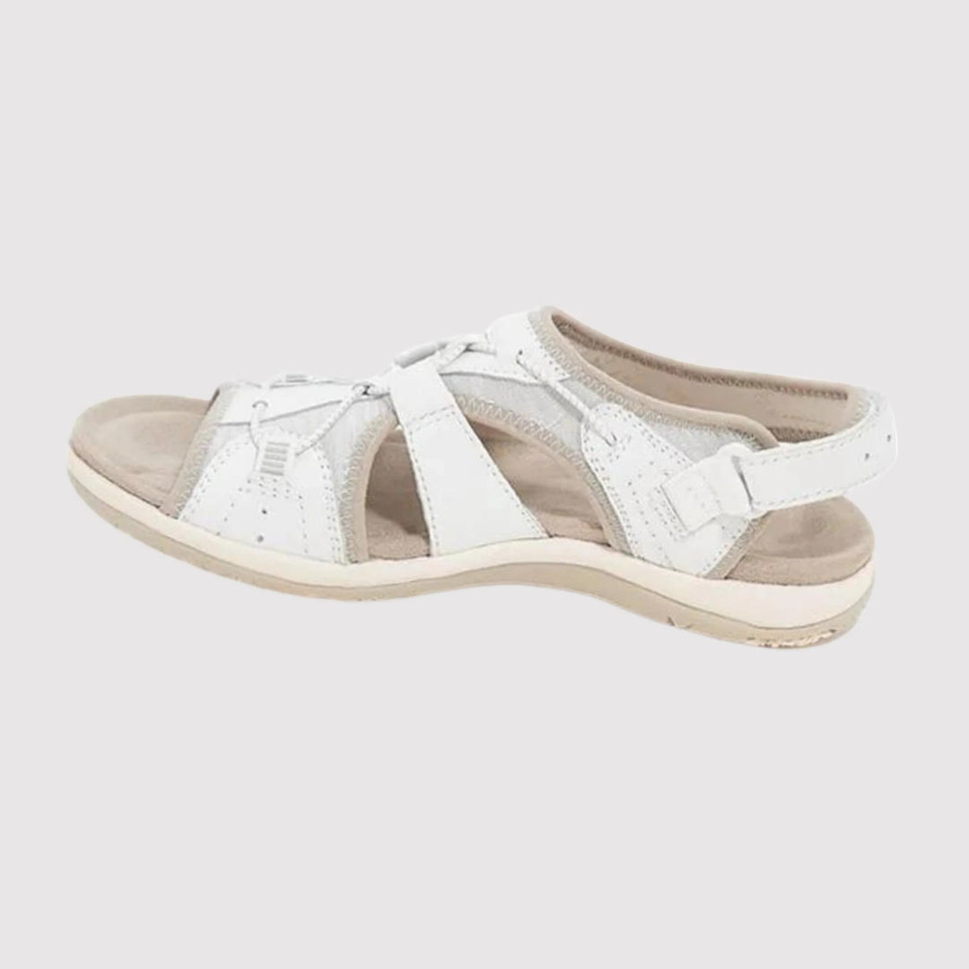 Comodi Sandali Piatti Da Donna | Con Cinturino Posteriore