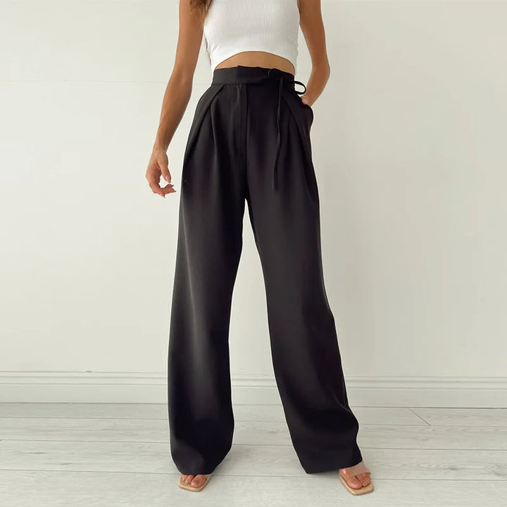 Pantalones de mujer de pierna ancha | Casual