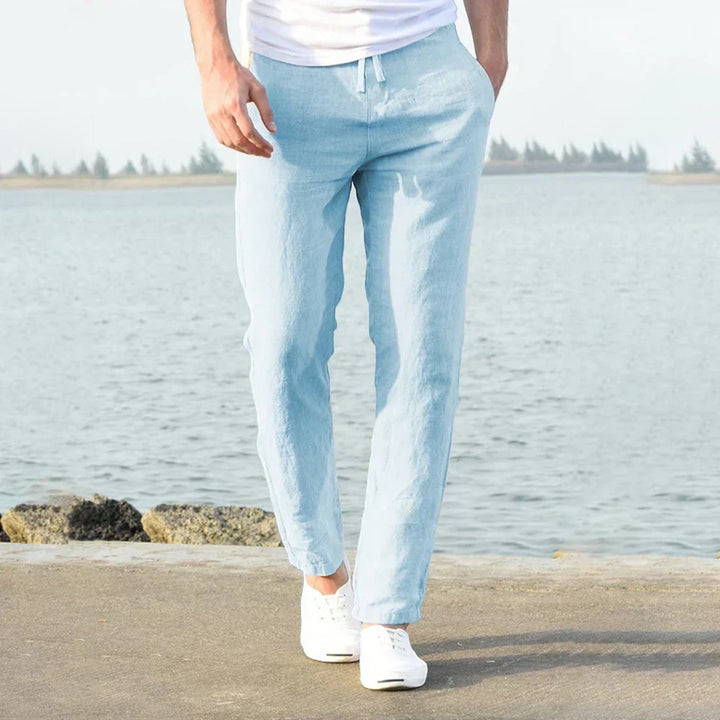 Dani | Pantaloni In Lino Estivi Da Uomo | Leggeri E Traspiranti