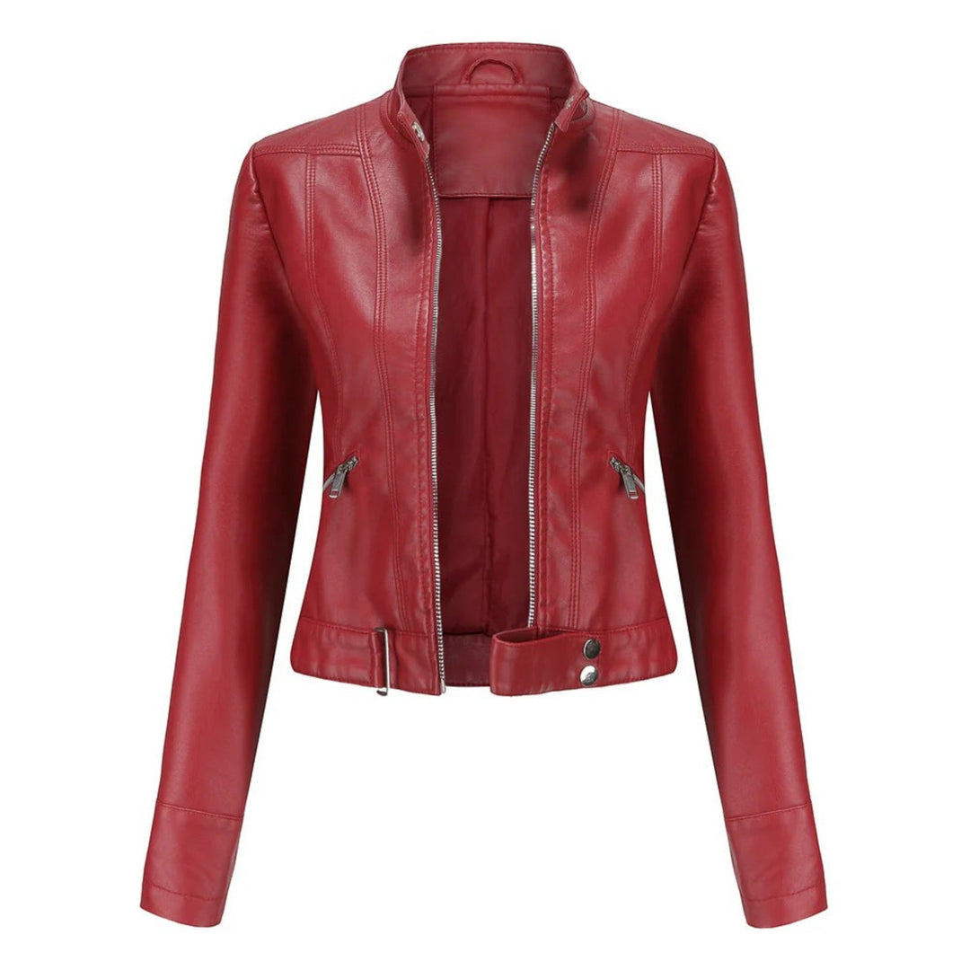 Manon | Elegante Giacca Da Motociclista Da Donna