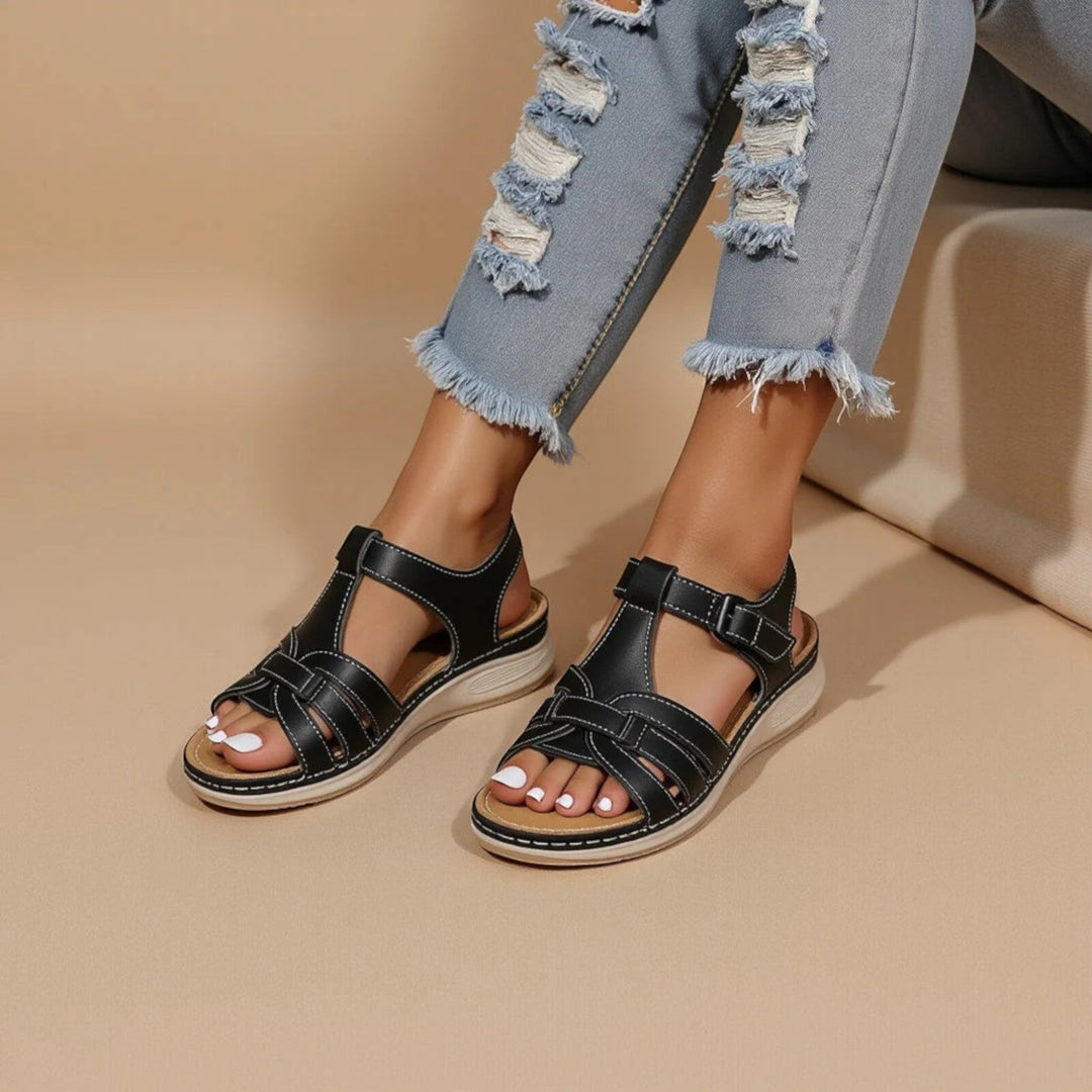 Comodi Sandali Piatti Da Donna | Slingback