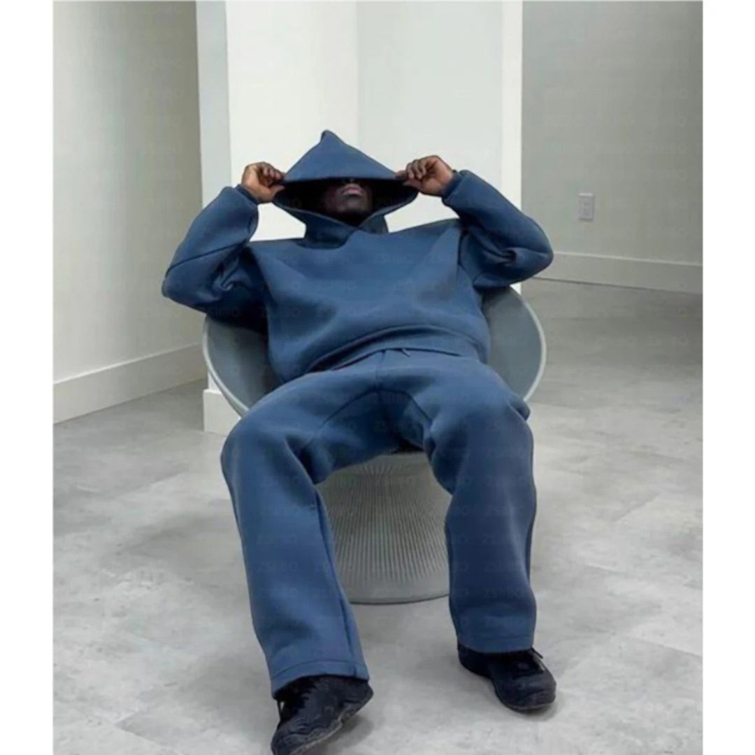 Jason | Conjunto Casual Con Capucha De Dos Piezas | Oversize