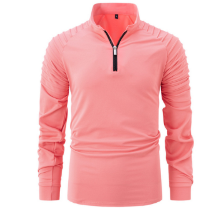 Maglione Da Uomo Manica Lunga Mezza Zip | Invernale