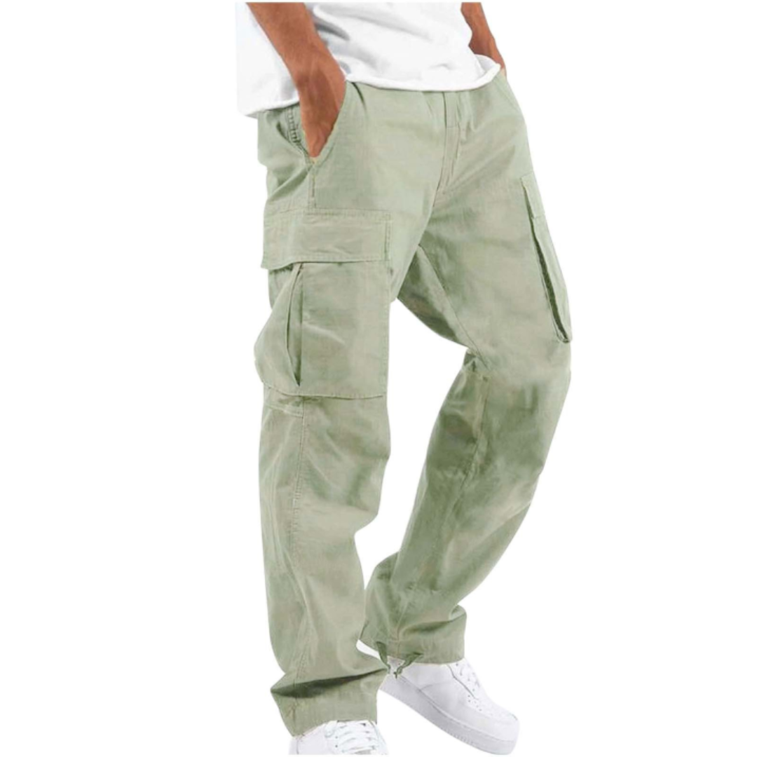 Pantalón Cargo Para Hombre | Pierna Ancha