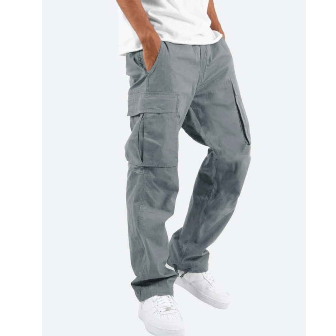 Pantalón Cargo Para Hombre | Pierna Ancha