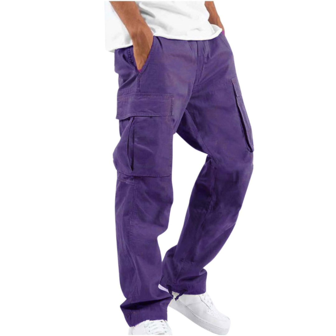 Pantalón Cargo Para Hombre | Pierna Ancha