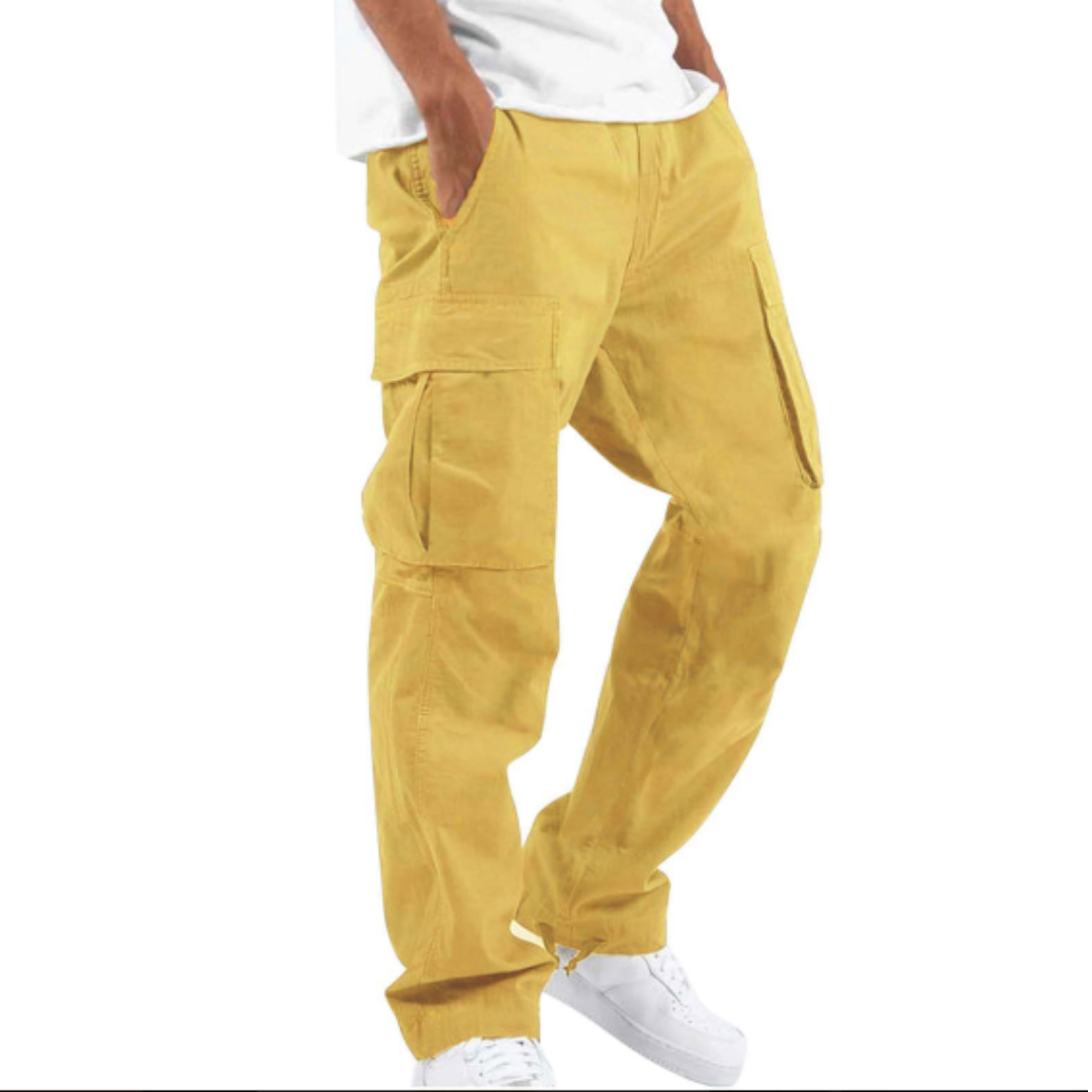 Pantalón Cargo Para Hombre | Pierna Ancha