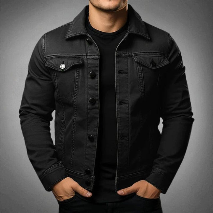 Chaqueta de mezclilla para hombre