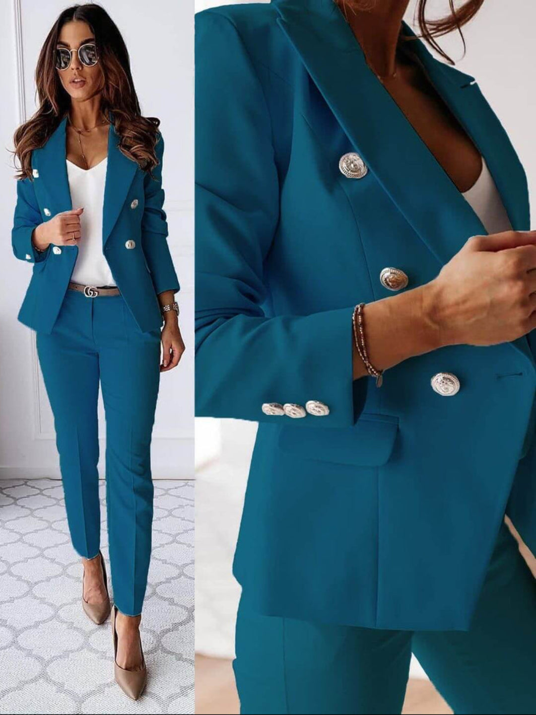 Yara | Set Di Blazer Sartoriali Chic Per Donna
