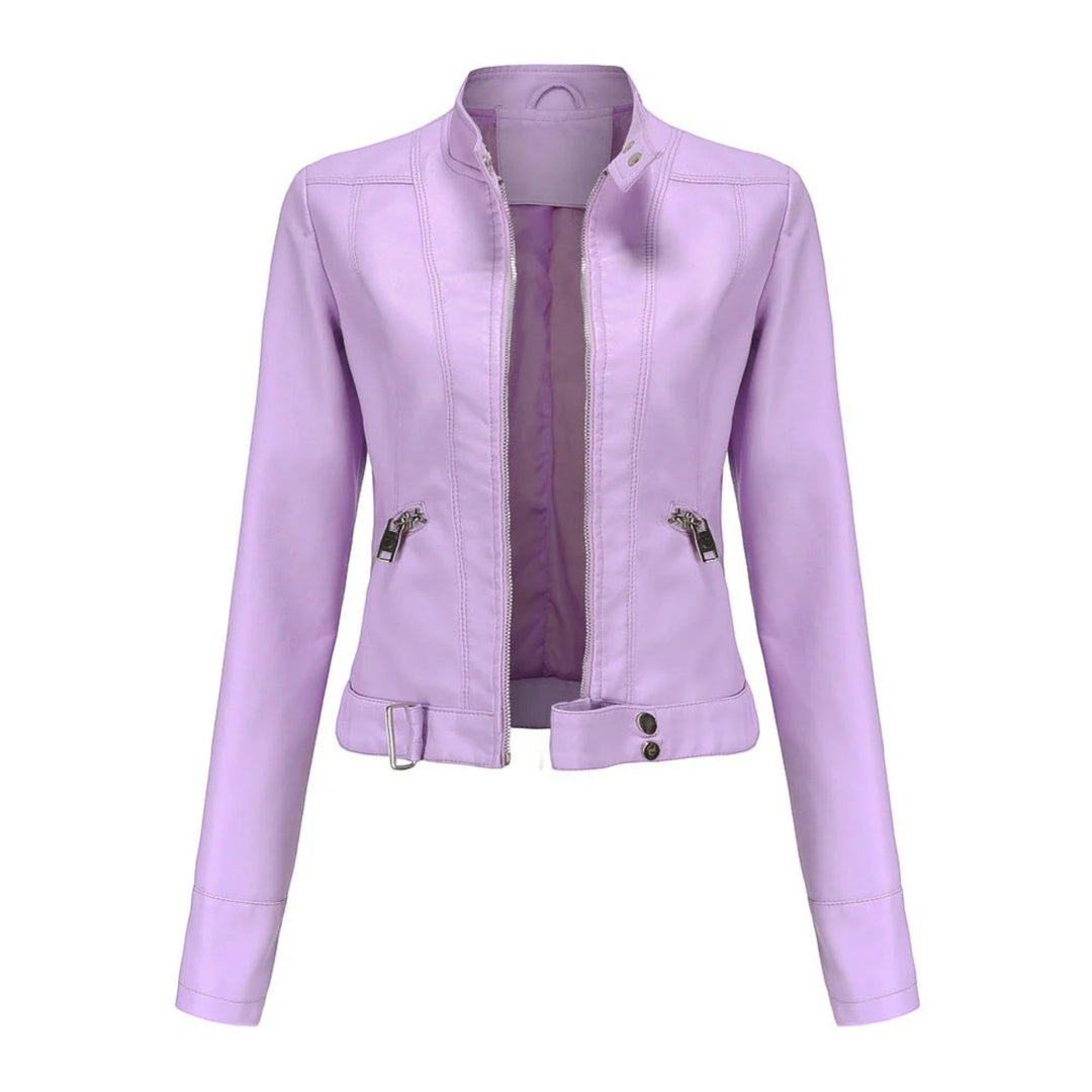 Manon | Elegante Giacca Da Motociclista Da Donna