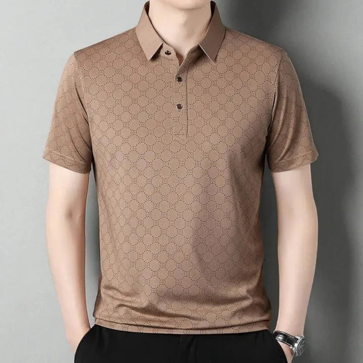 Polo con estampado de monograma para hombre | verano