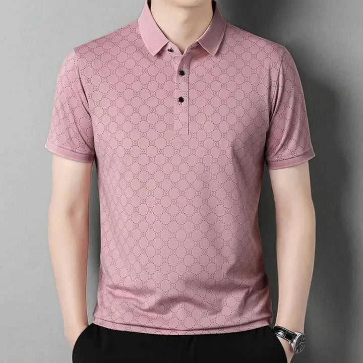 Polo con estampado de monograma para hombre | verano
