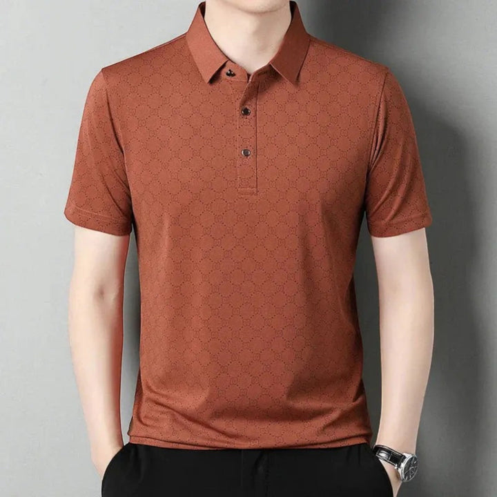 Polo con estampado de monograma para hombre | verano