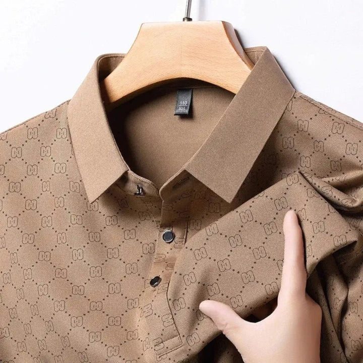 Polo con estampado de monograma para hombre | verano