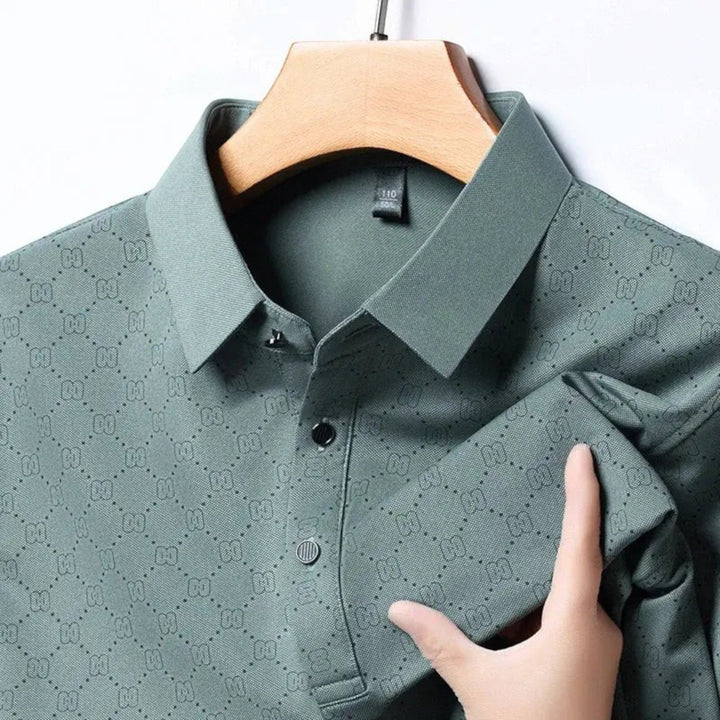 Polo con estampado de monograma para hombre | verano