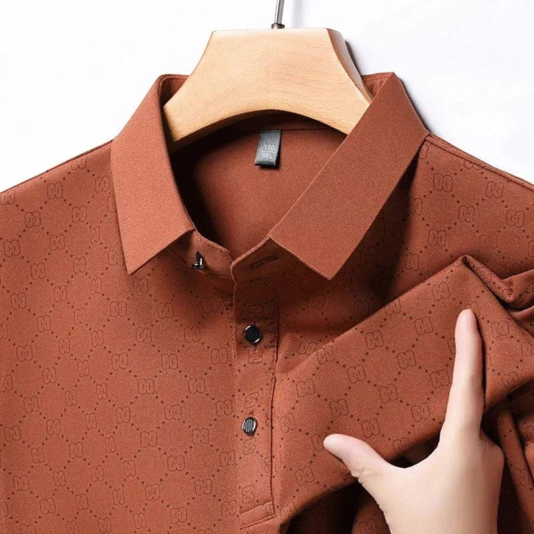 Polo con estampado de monograma para hombre | verano