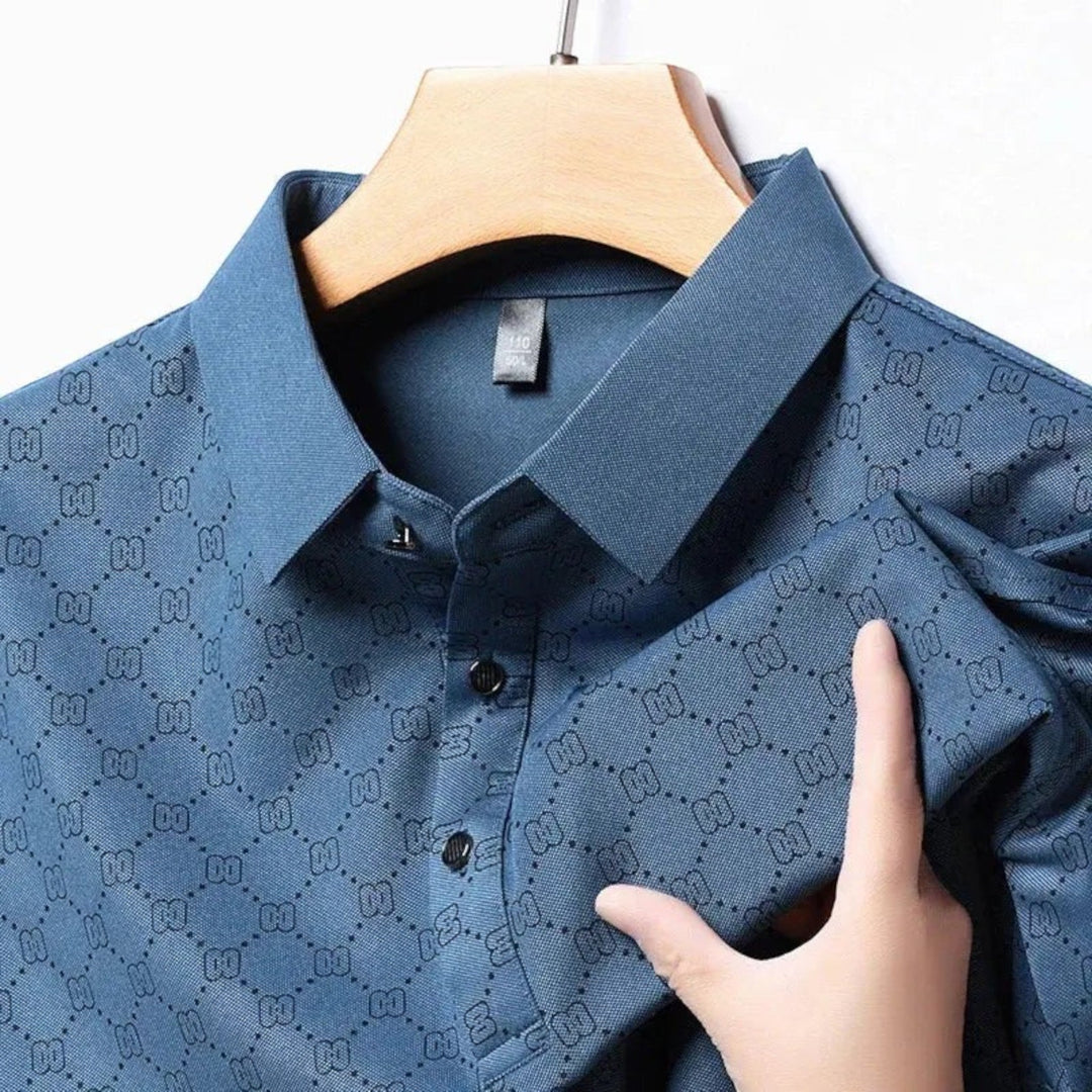 Polo con estampado de monograma para hombre | verano