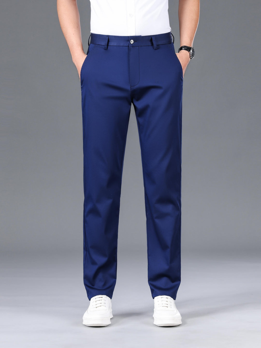 Pantalón ligeramente elástico para hombre | Formal
