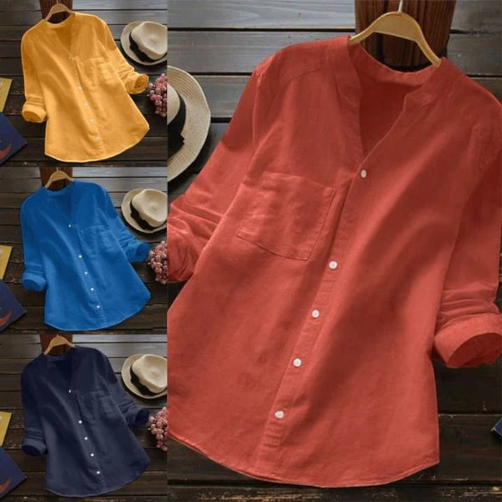 Delphine | Cómoda Blusa Túnica para Mujer | Manga Larga