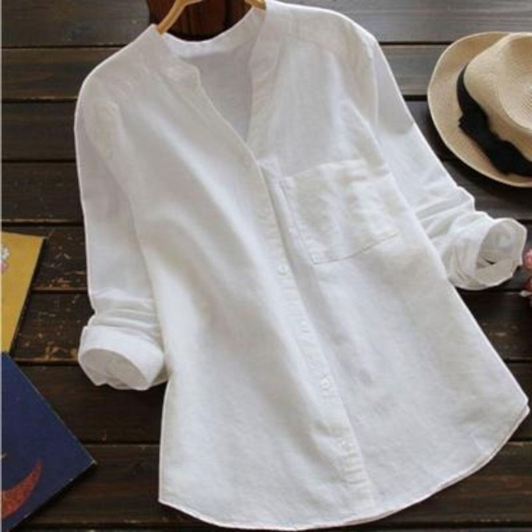 Delphine | Cómoda Blusa Túnica para Mujer | Manga Larga