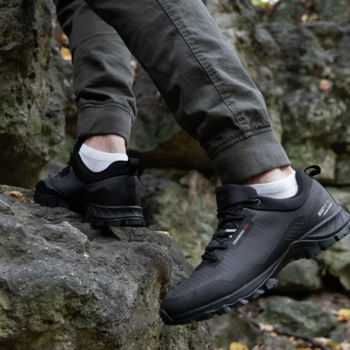 Zapatos para caminar casuales para hombre | Con cordones