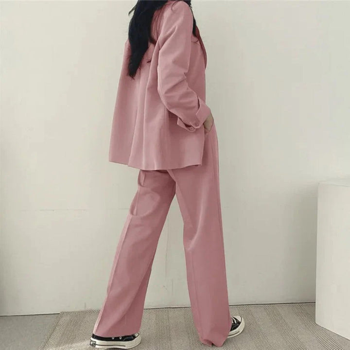 Yasmine | Completo Blazer Oversize Casual Da Donna