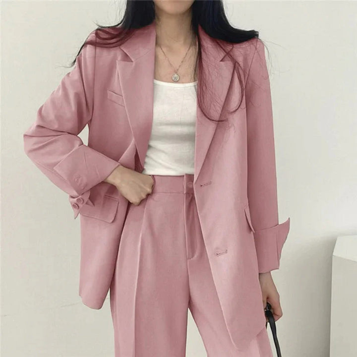 Yasmine | Completo Blazer Oversize Casual Da Donna