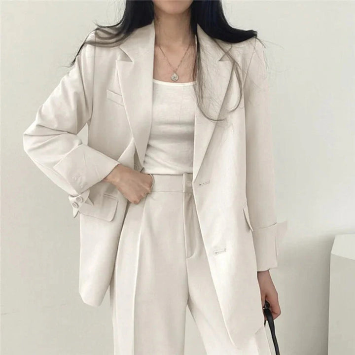 Yasmine | Completo Blazer Oversize Casual Da Donna