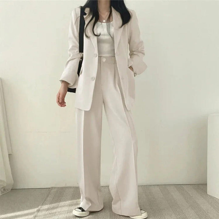 Yasmine | Completo Blazer Oversize Casual Da Donna